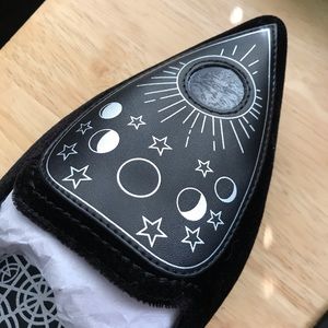 strangecvlt black velvet flats